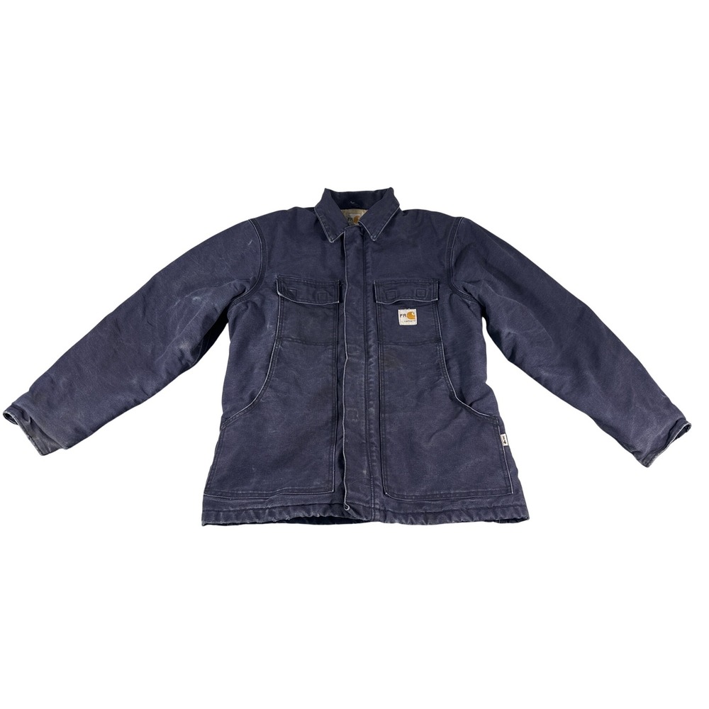 Carhartt Navy Canvas Work Jacket